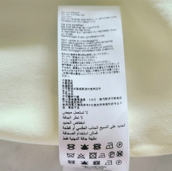 3.1 Phillip Lim One-Shoulder Sleeveless Top, Size 10, Cream, NWT - Picture 14 of 14